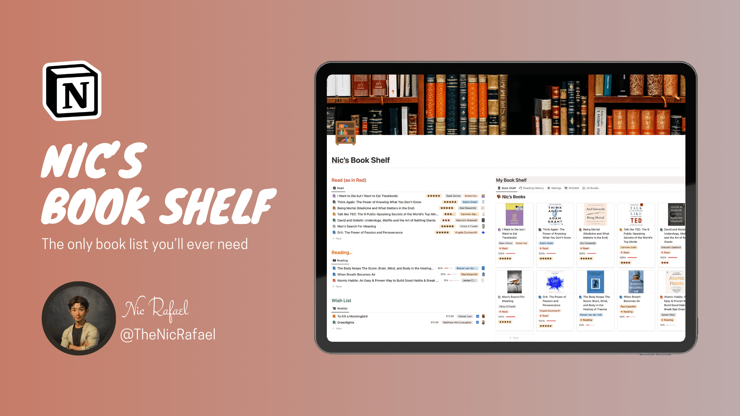 Nic's Book Shelf: The Only Book List You'll Ever Need - image 1