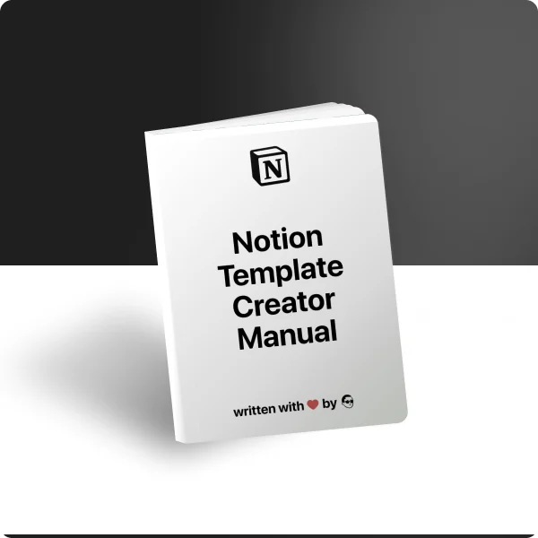 Notion Template Creator Manual
