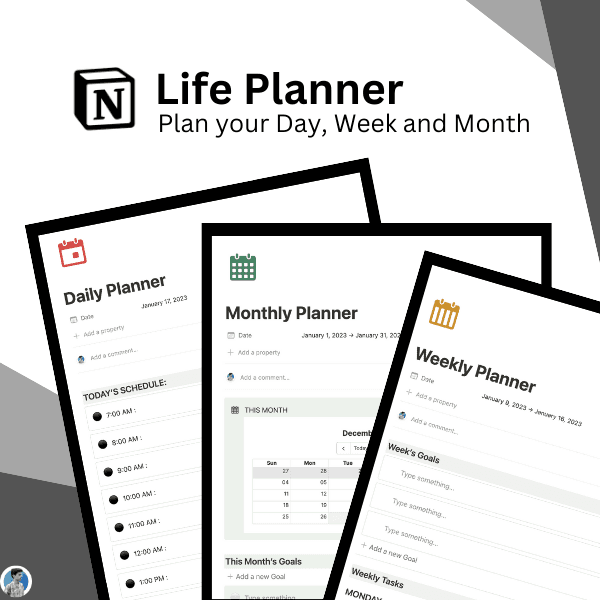 Notion LIFE PLANNER (updated)