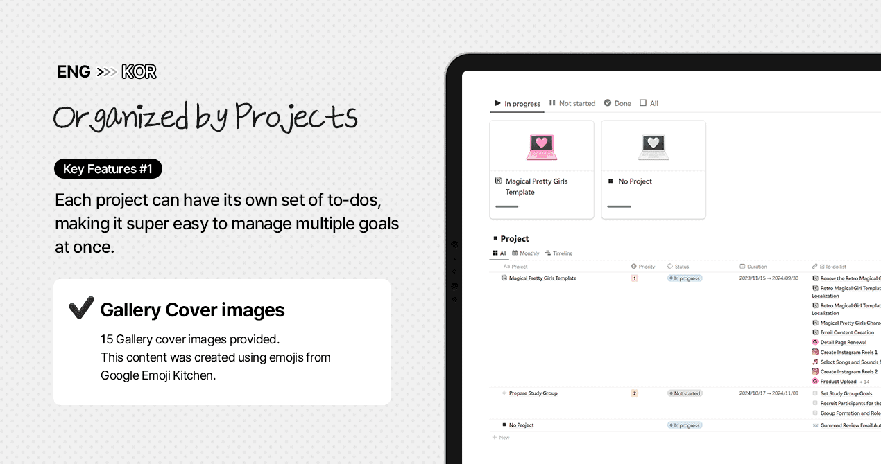 Notion To-do list template - image 5