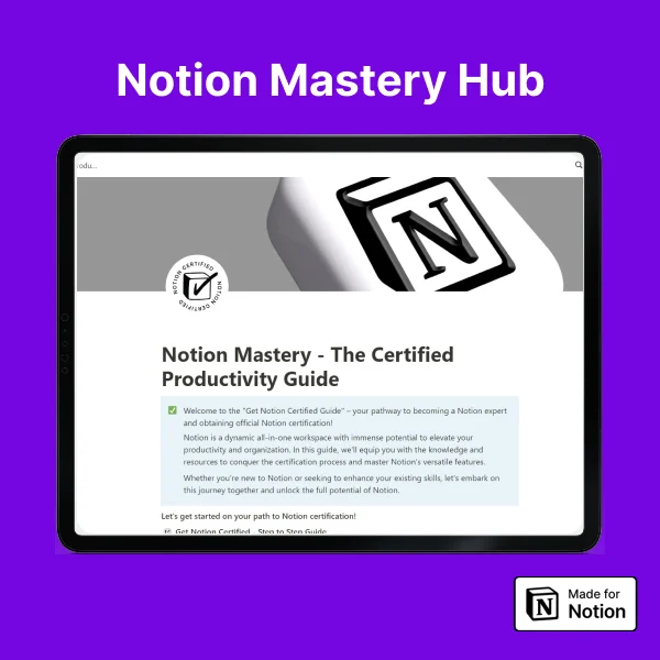 Notion Mastery Hub