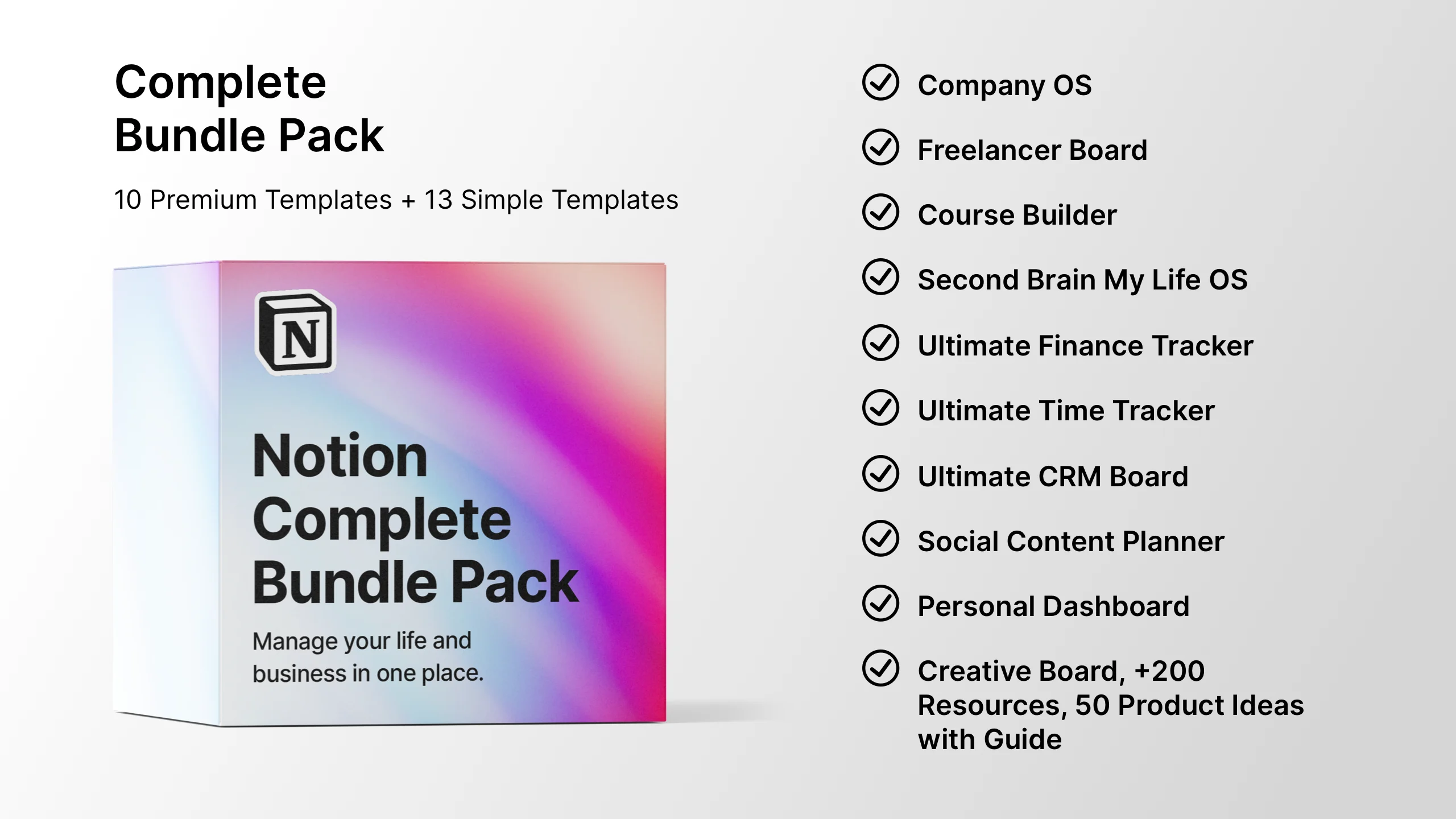 Notion Complete Bundle Pack - image 2