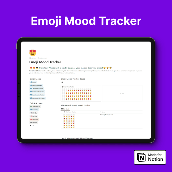 Emoji Mood Tracker
