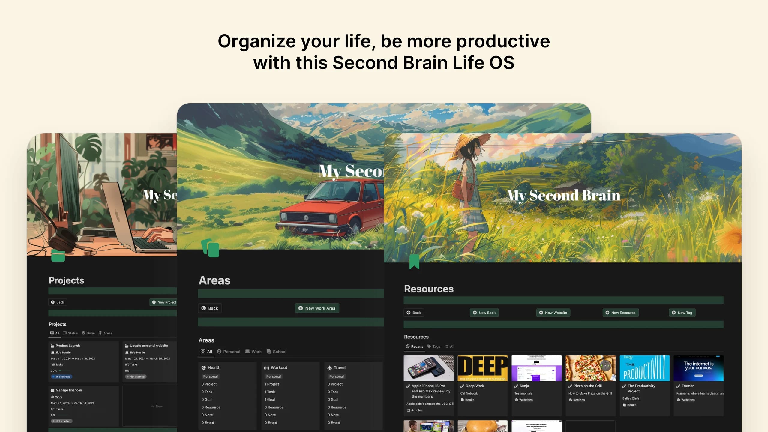 Notion Second Brain Life OS - image 6