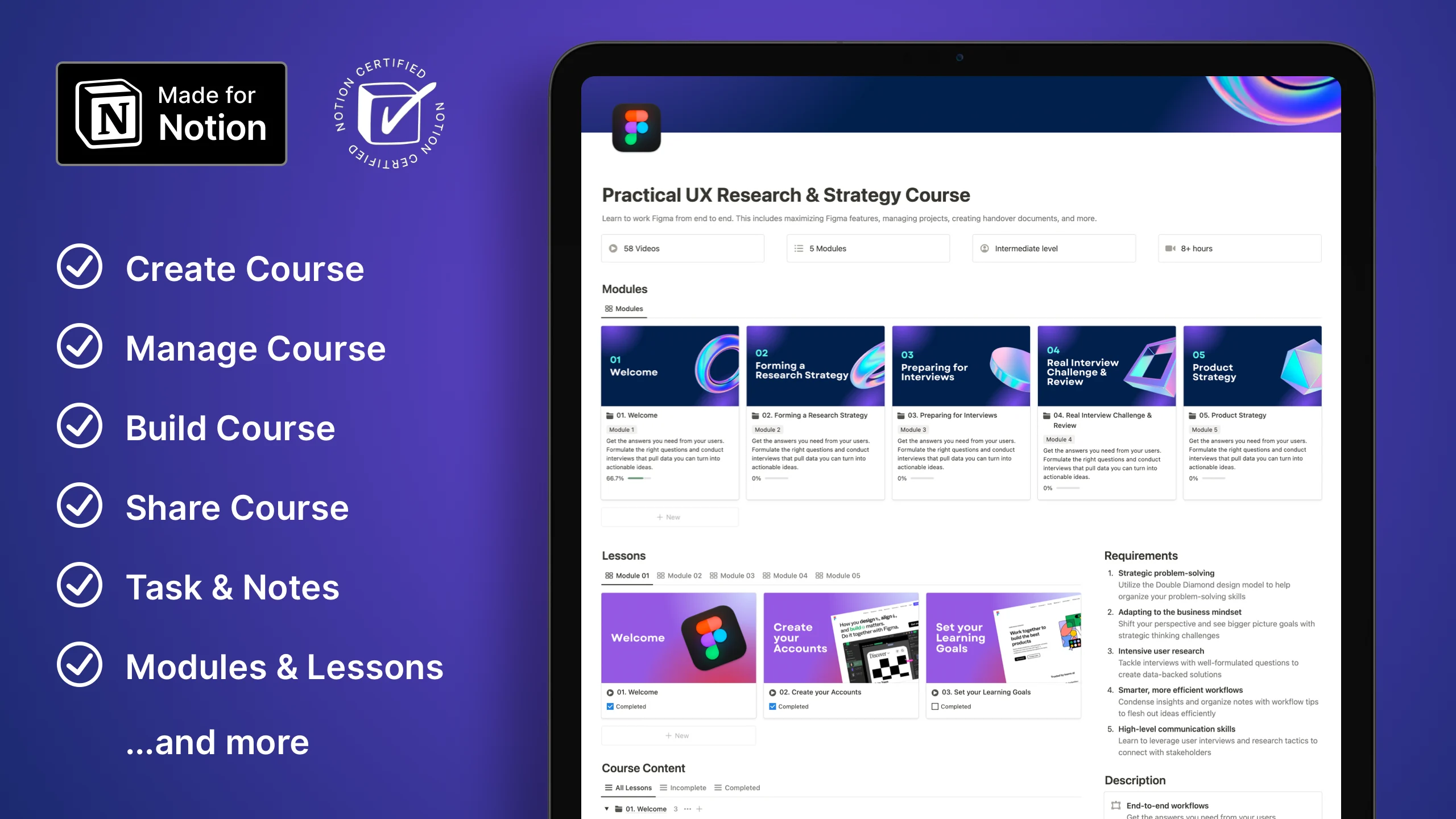 Course Builder Notion Template - image 2