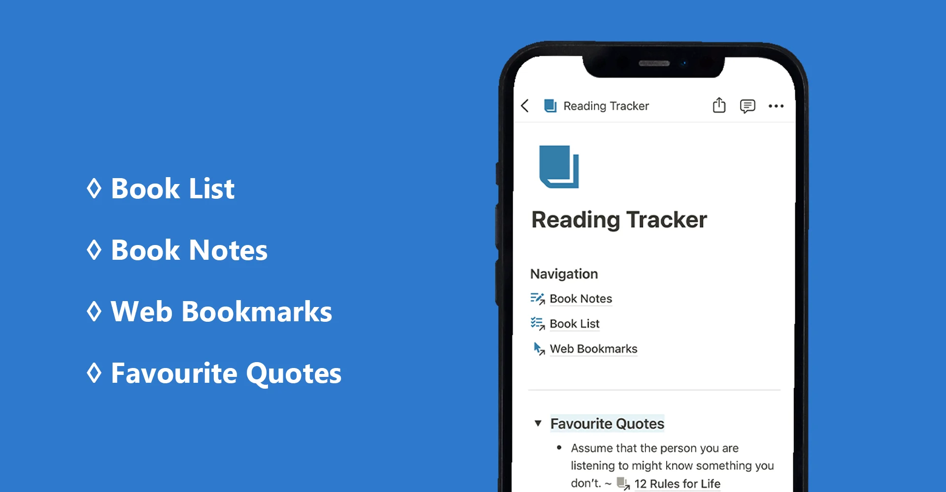 Reading Tracker - Notion Template - image 2