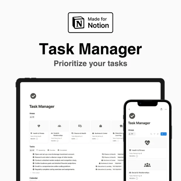 Notion Task Manager