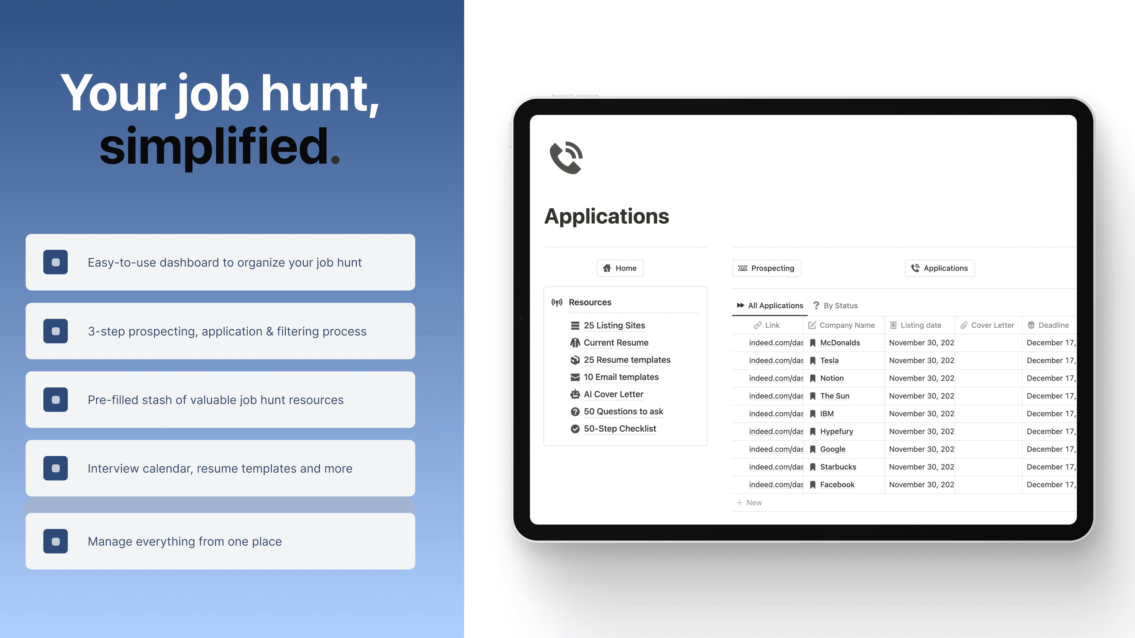 Job Hunt OS - image 2