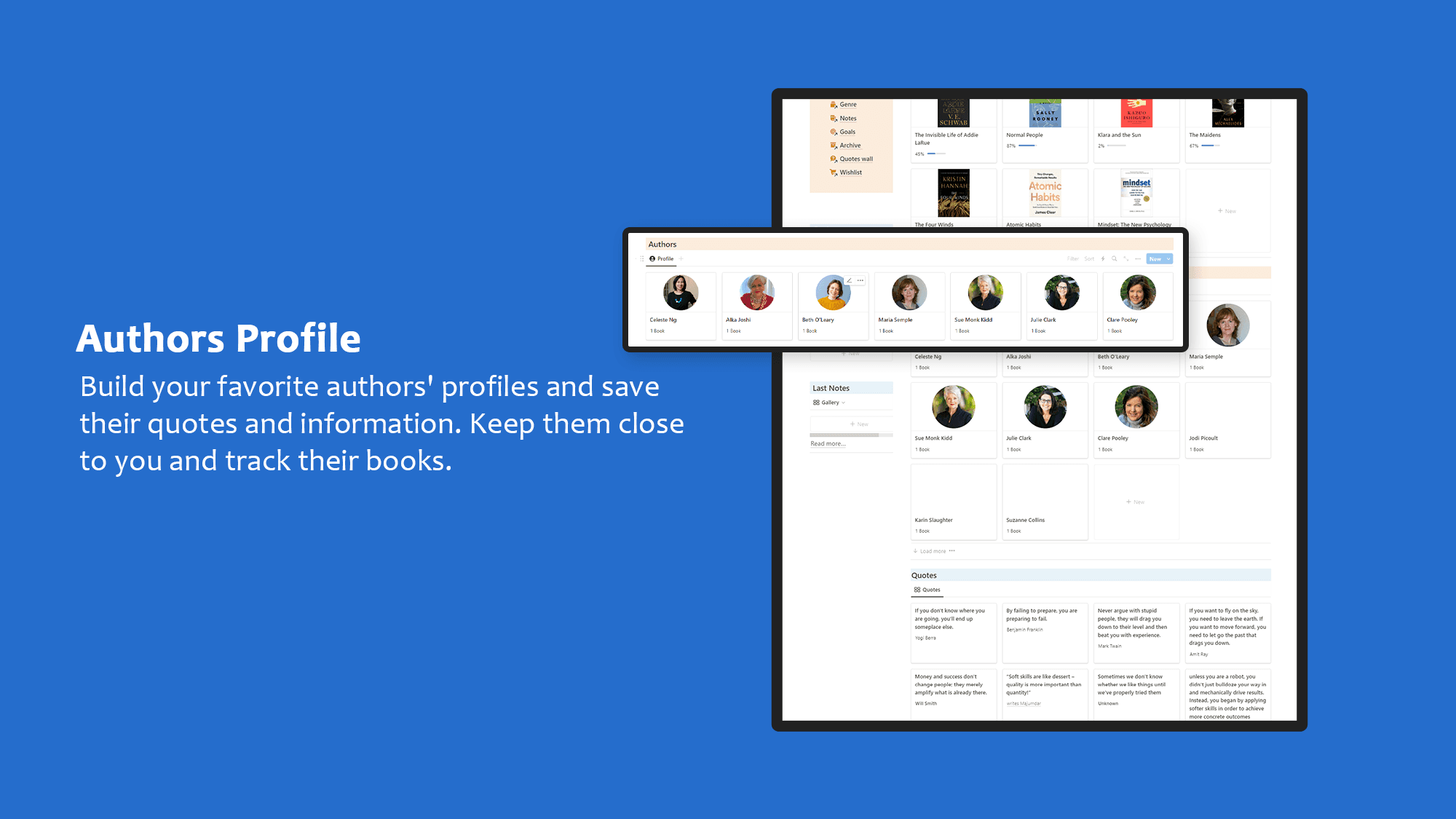Book Tracker template