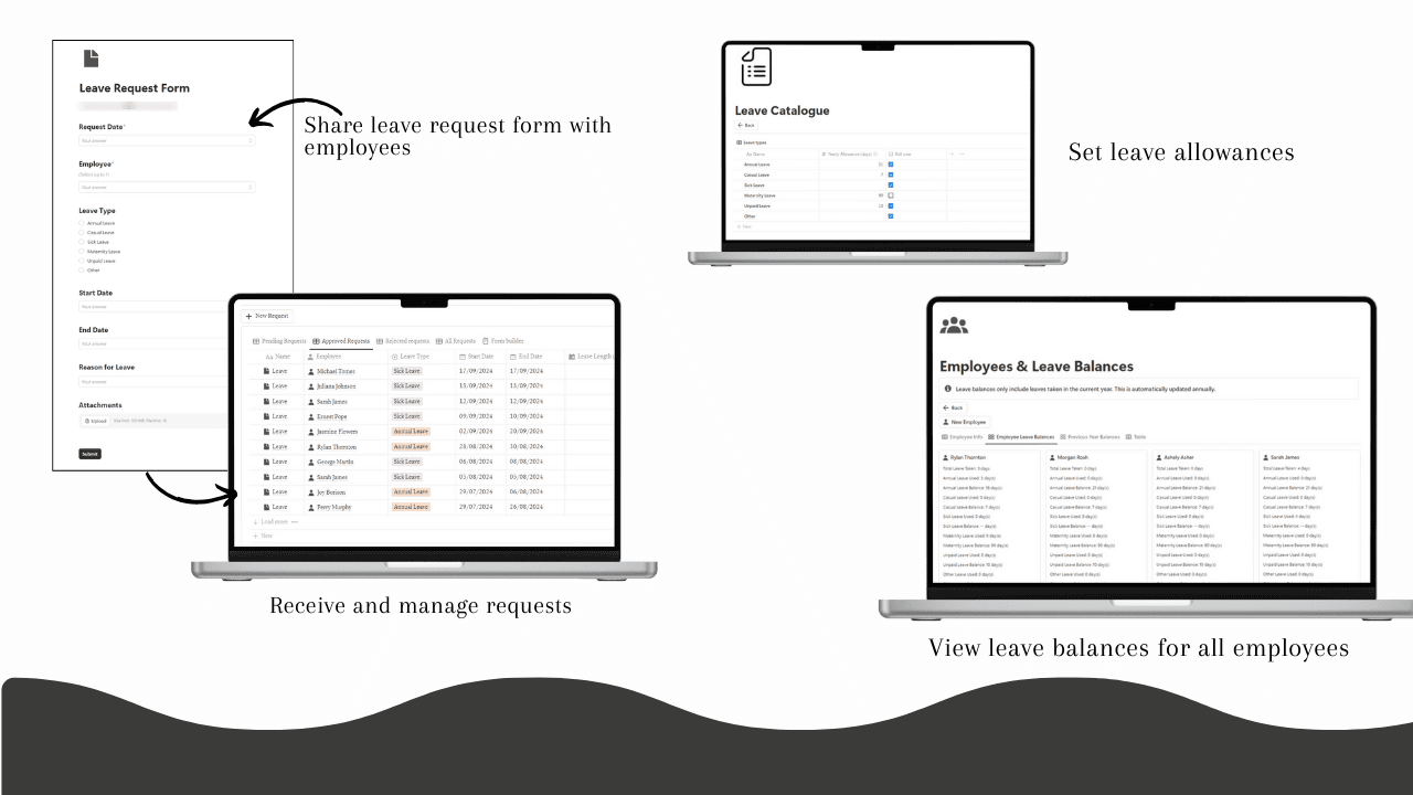 Notion Leave Management Template - image 2