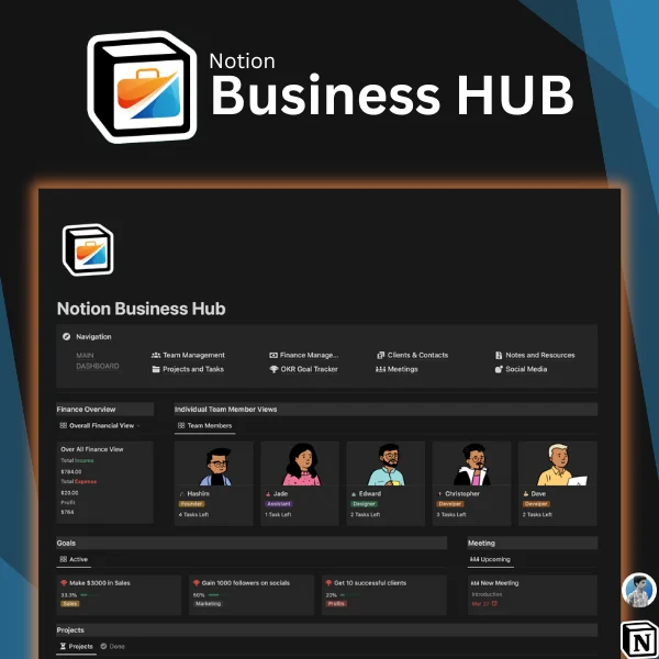Notion Business Hub