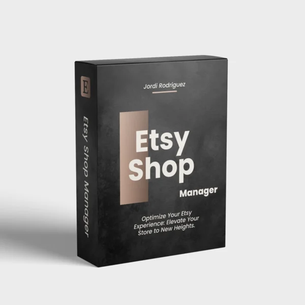 Etsy Shop Manager