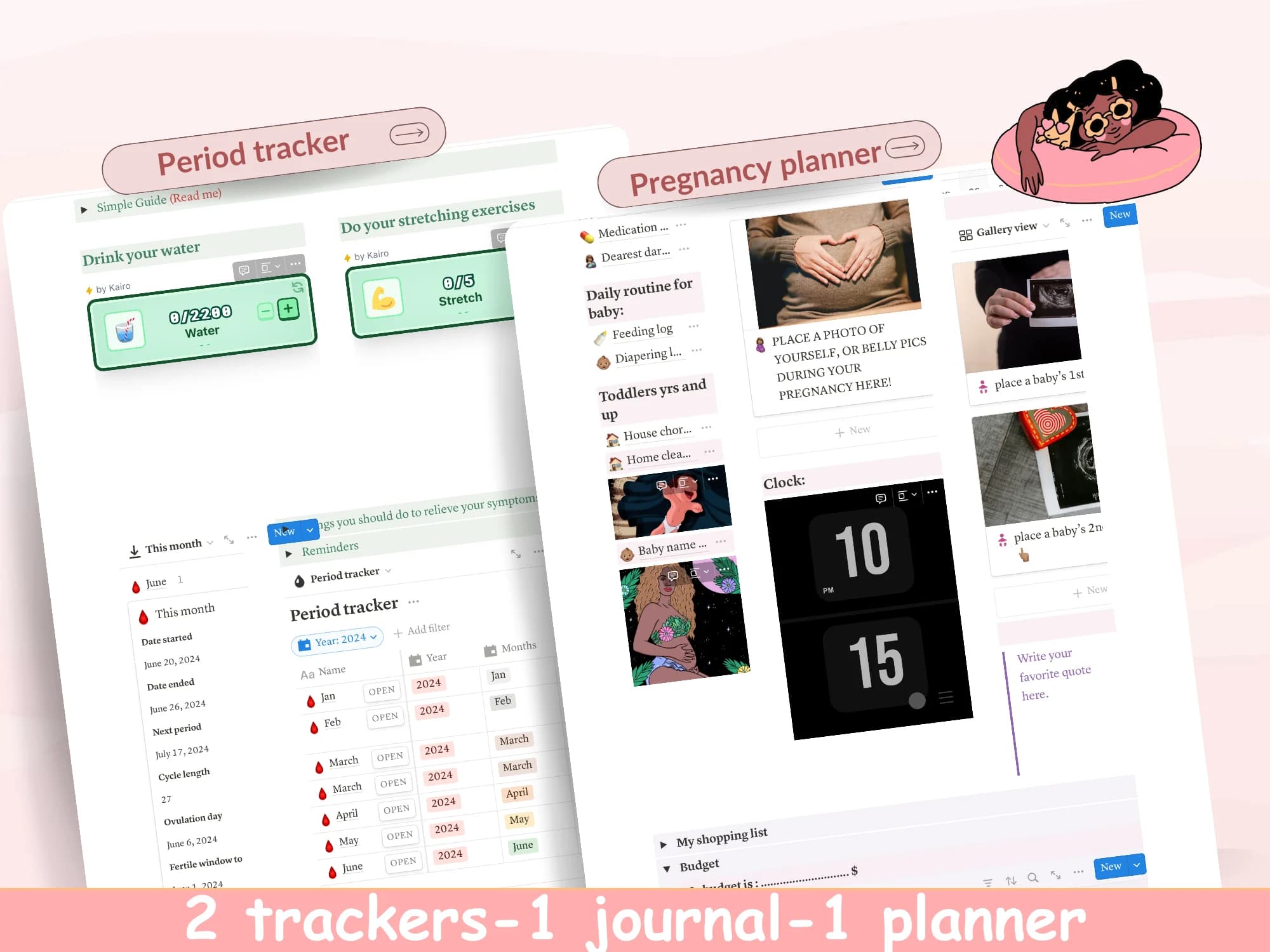 Female wellness notion bundle - image 4