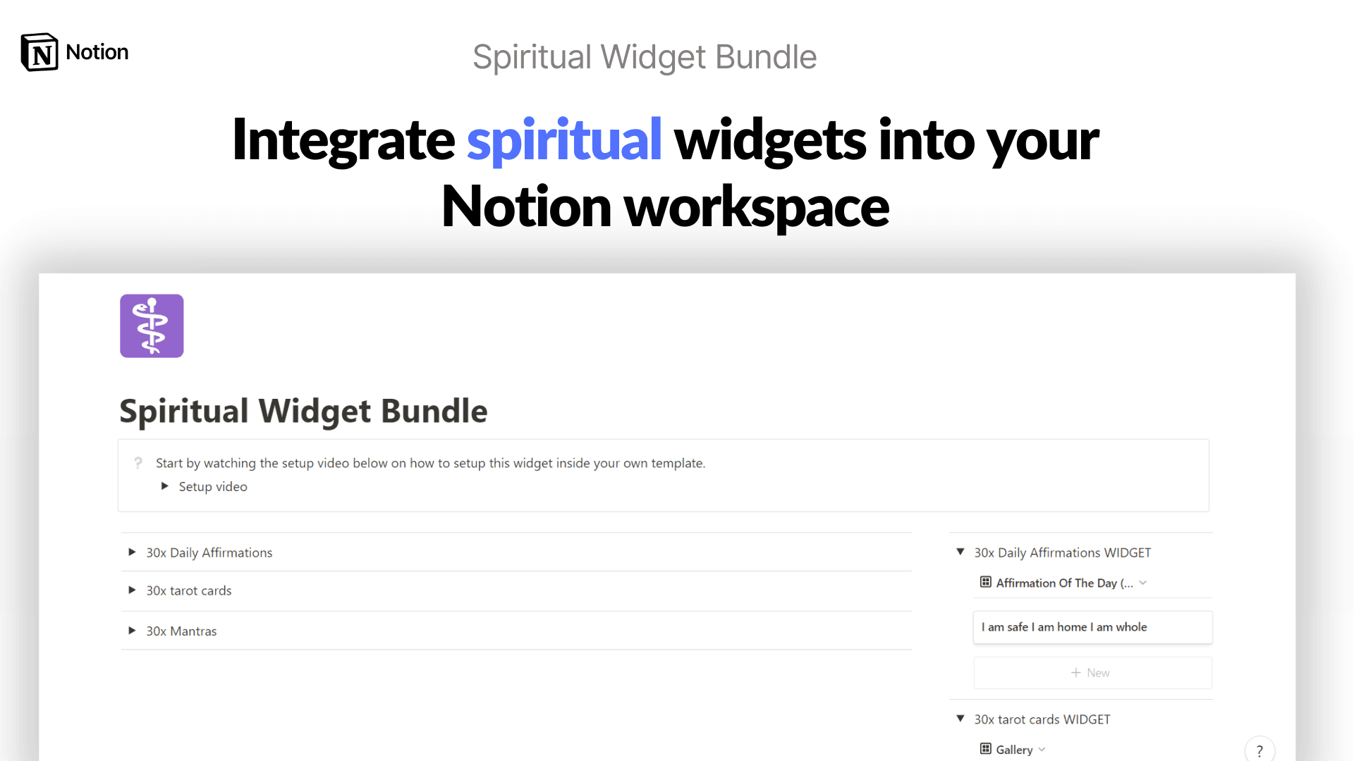 Spiritual Widget Bundle - image 1