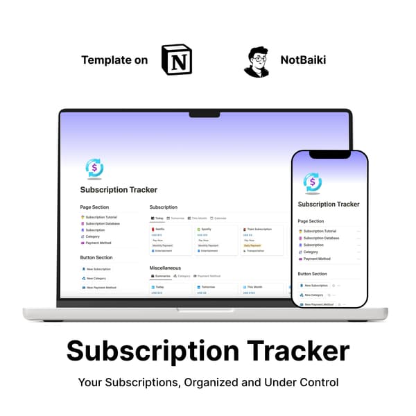 Subscription Tracker