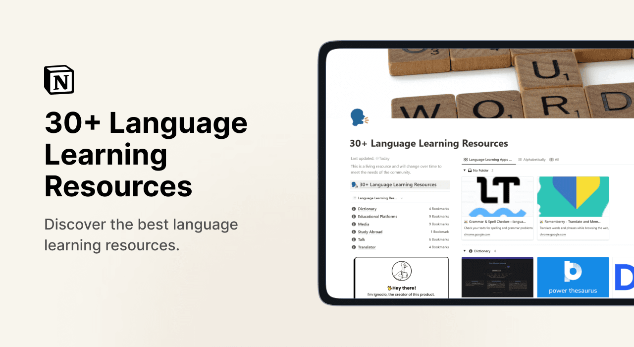 30+ Language Learning Resources - image 1