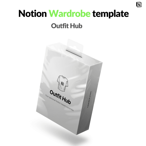 Outfit Hub (Notion Wardrobe Template)