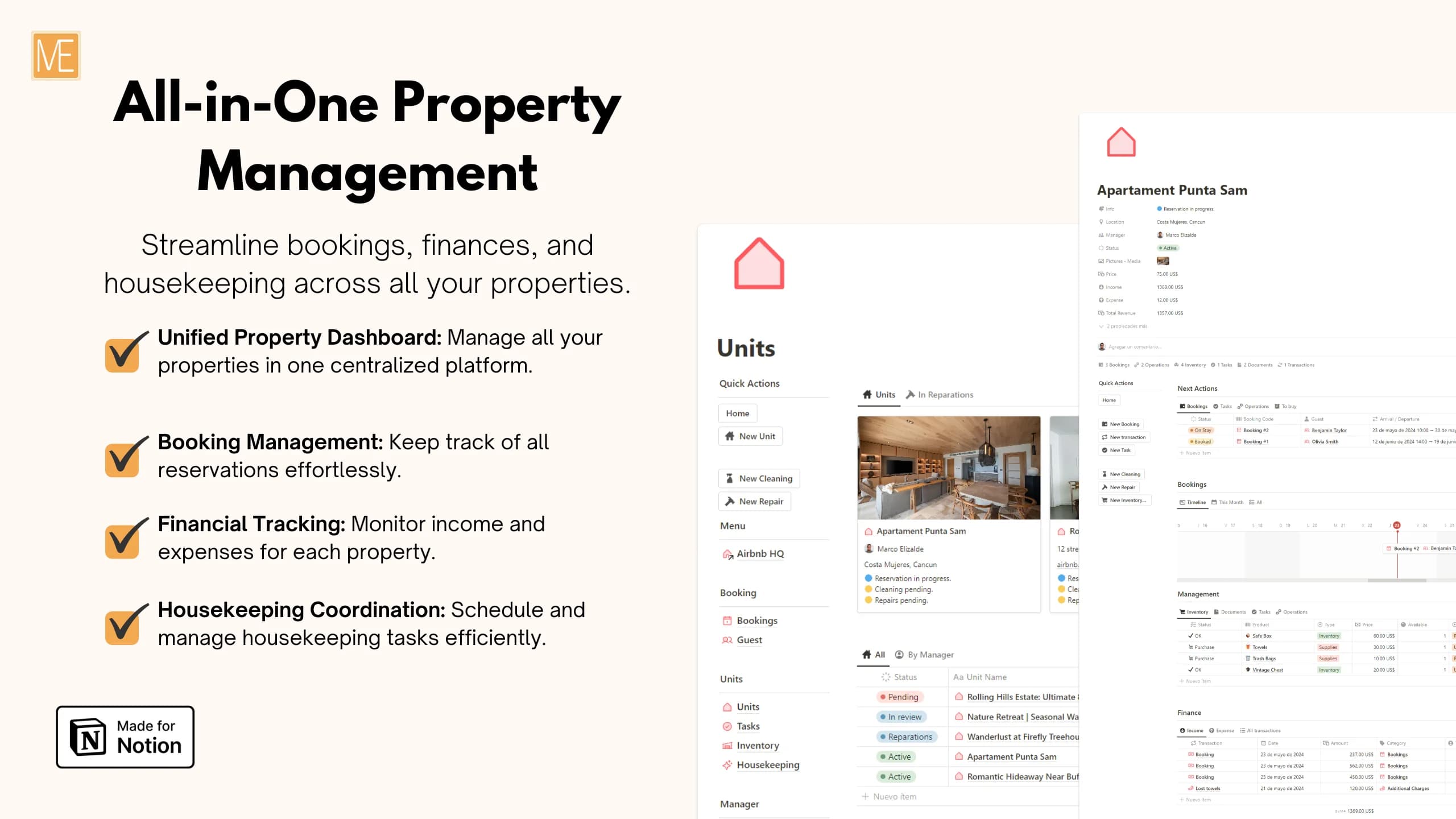 Airbnb HQ a Notion Template - image 3