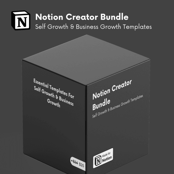 Notion Creator Bundle