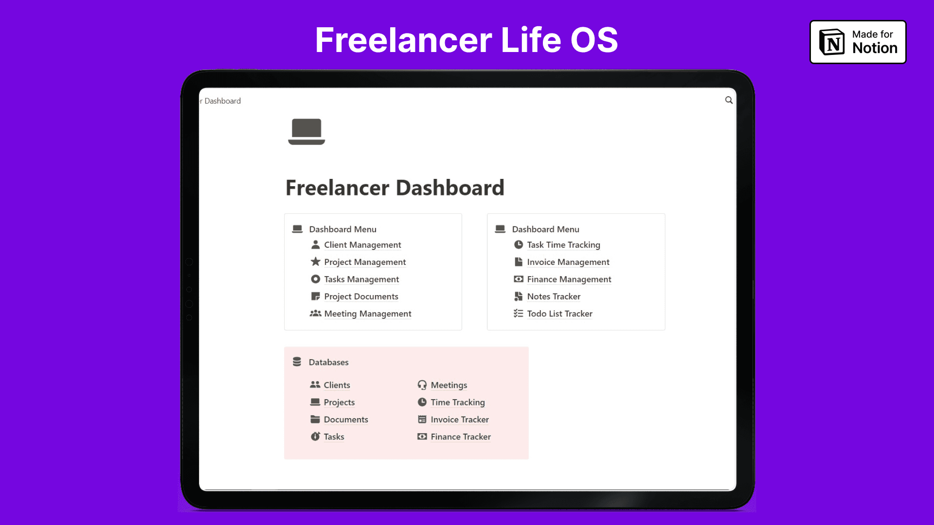 Freelancer Life OS - image 1