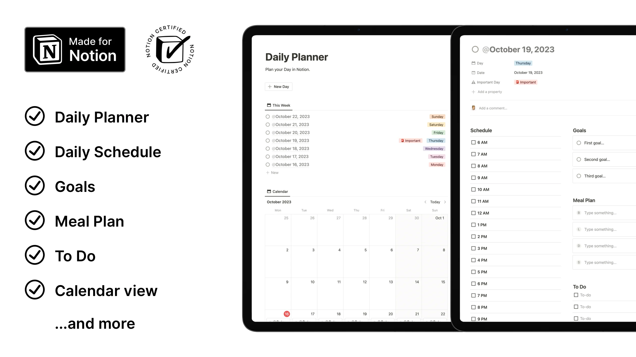 Notion Daily Planner for Free - image 2