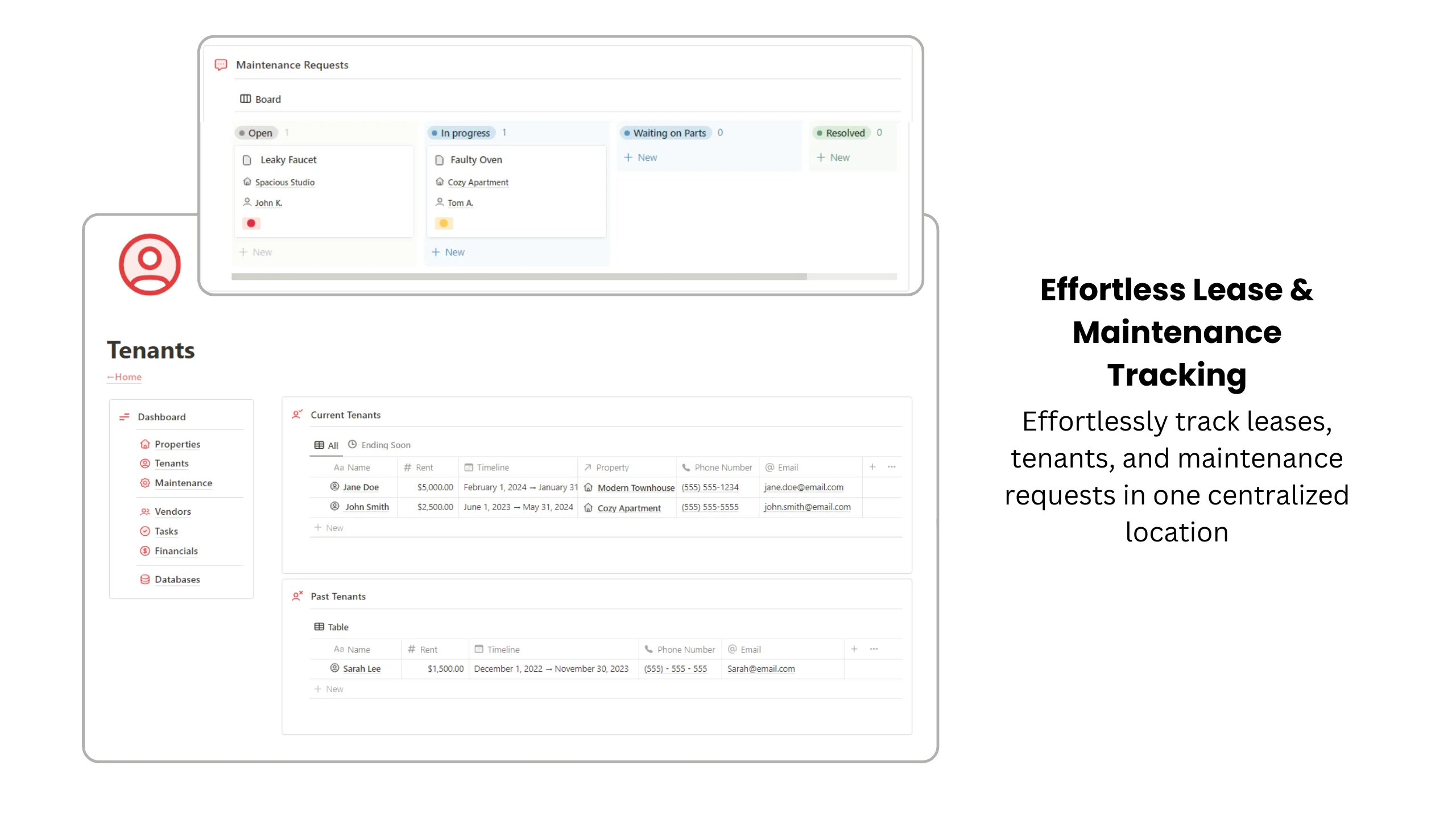 Property Management Notion Dashboard - image 3