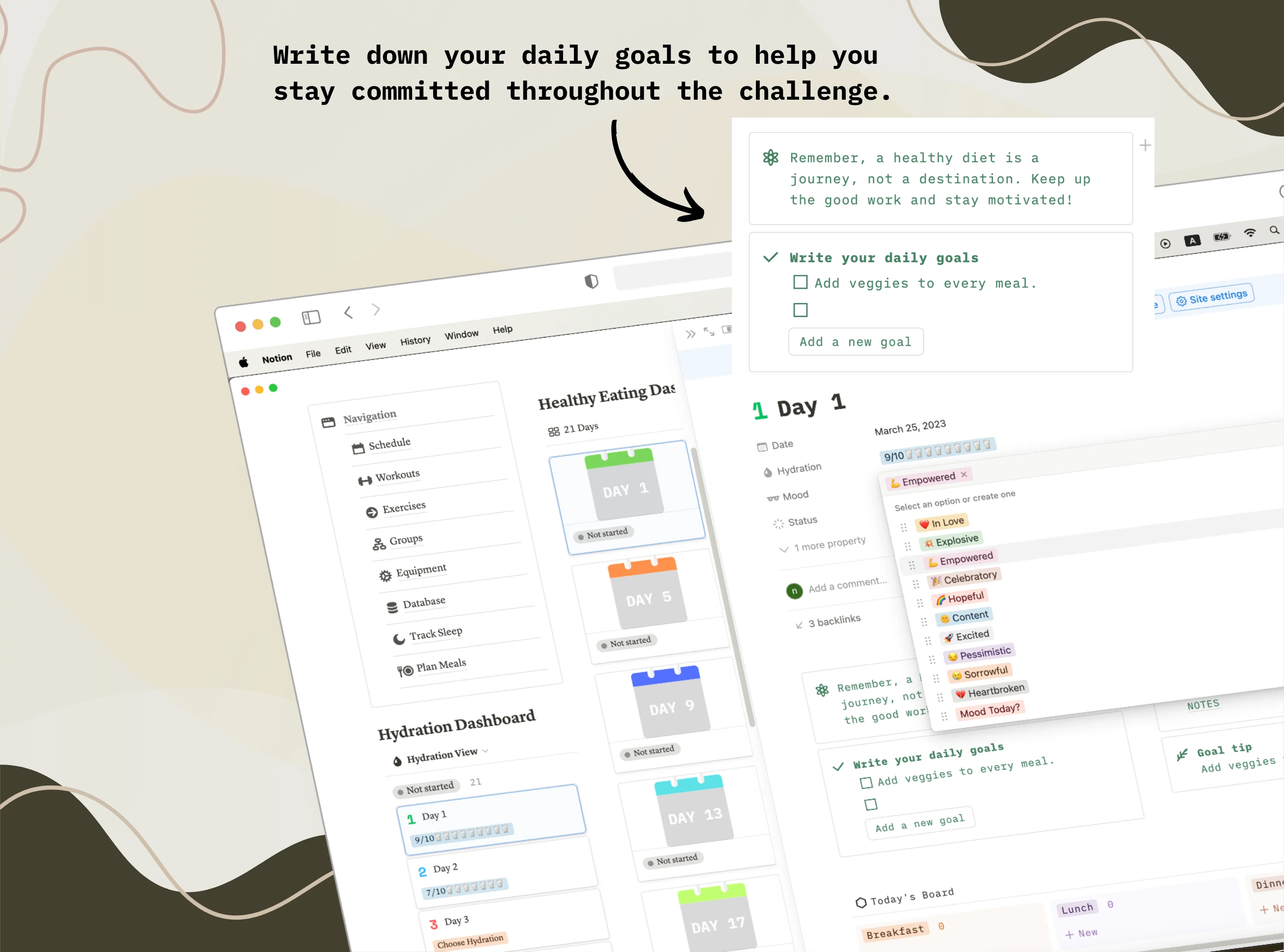 Notion Template Workout Tracker - image 4