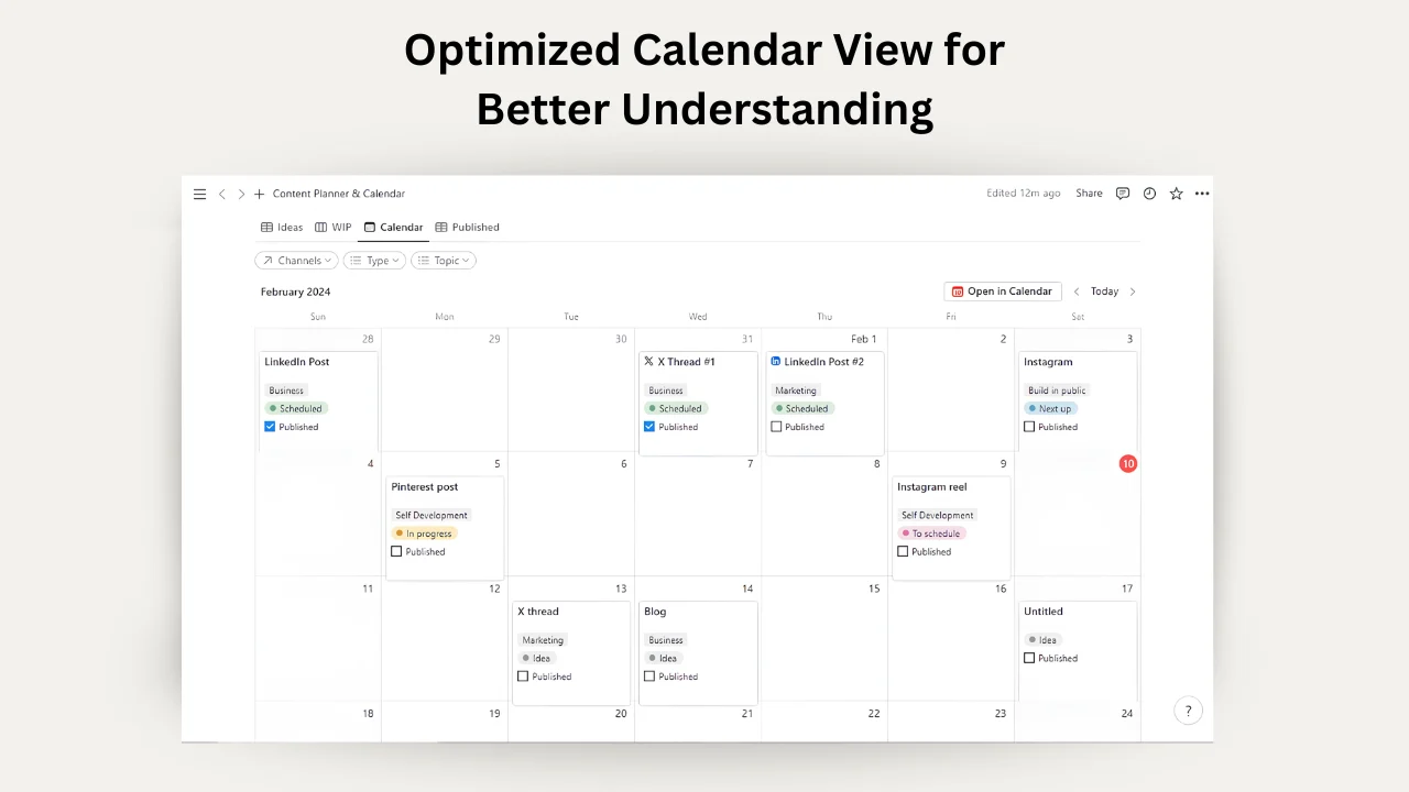 Ultimate Content Planner & Calender - image 3