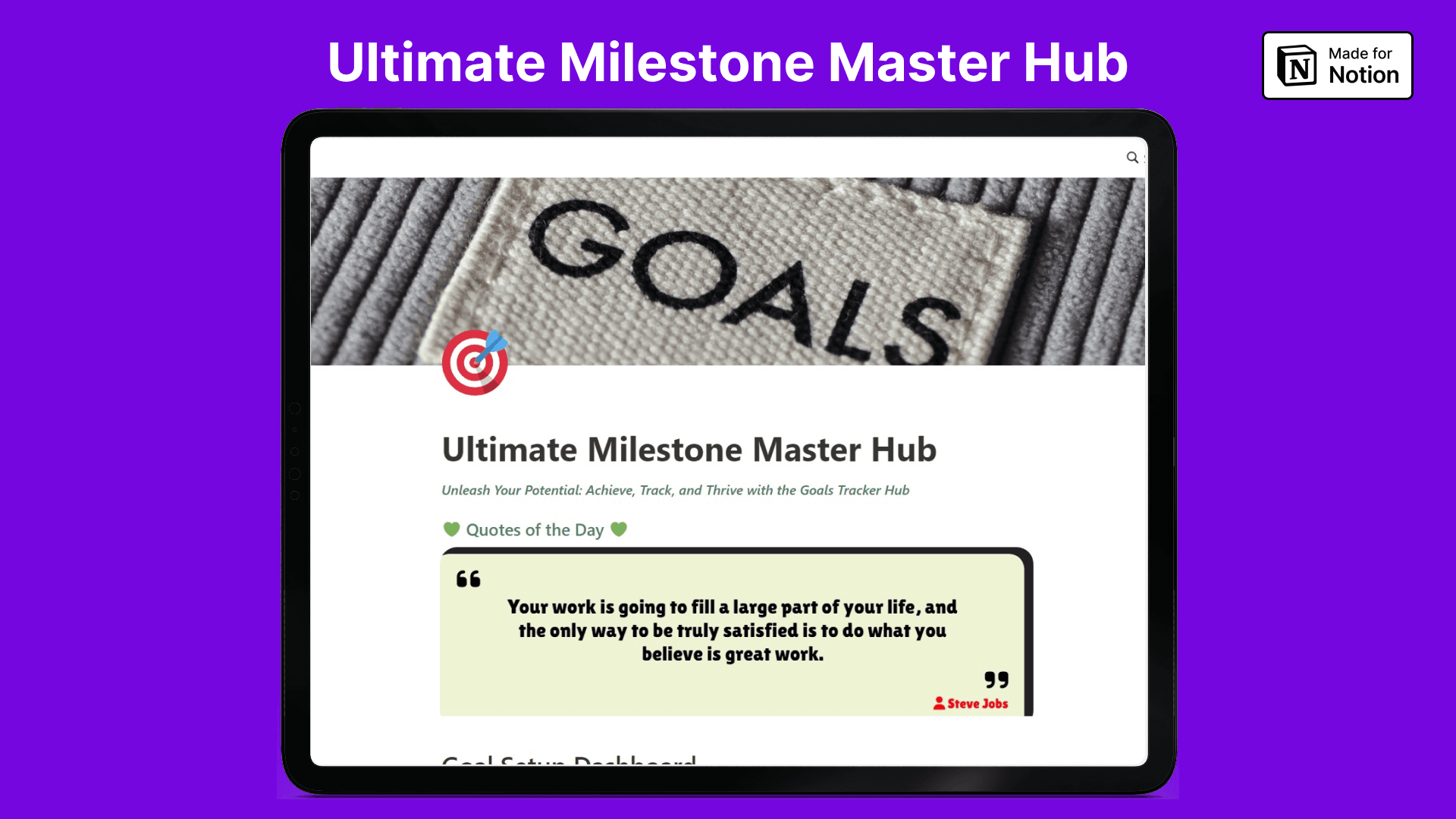 Ultimate Milestone Master Hub - image 1