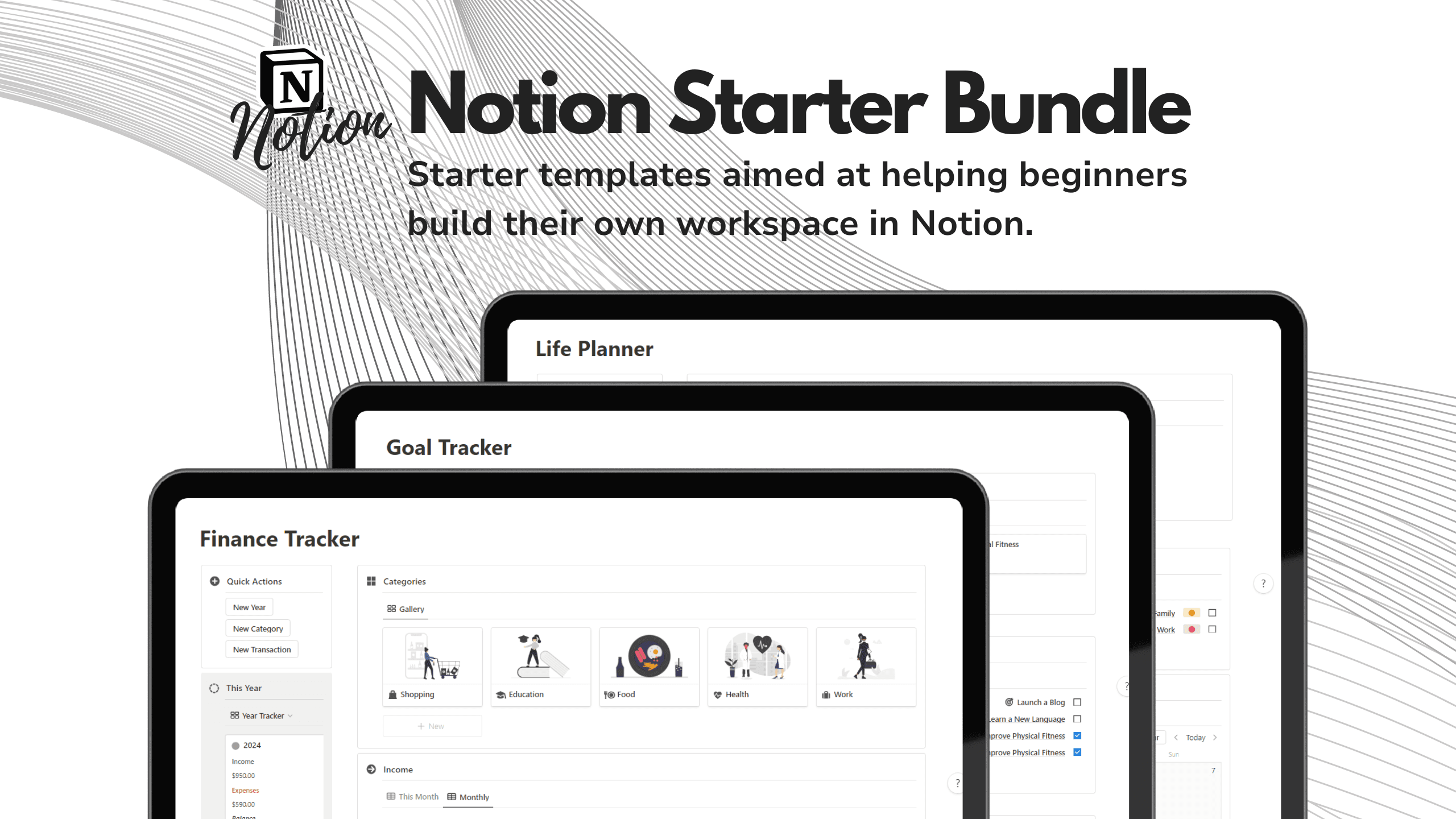 Notion Starter Bundle (x9)