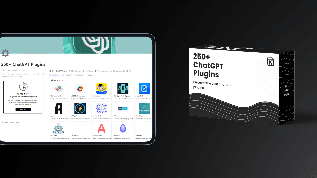 250+ ChatGPT Plugins - image 1