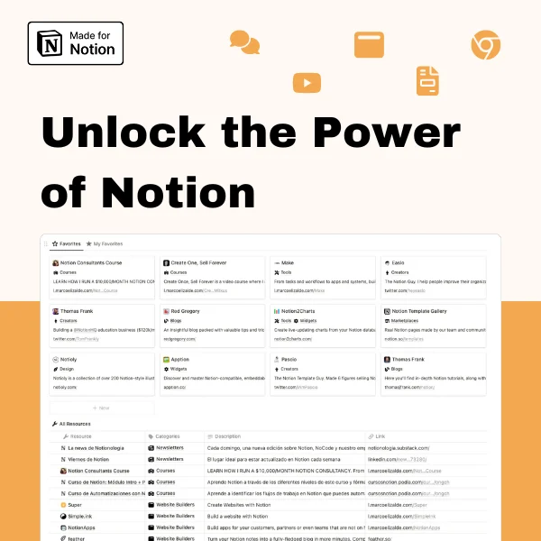 Ultimate Notion Resources