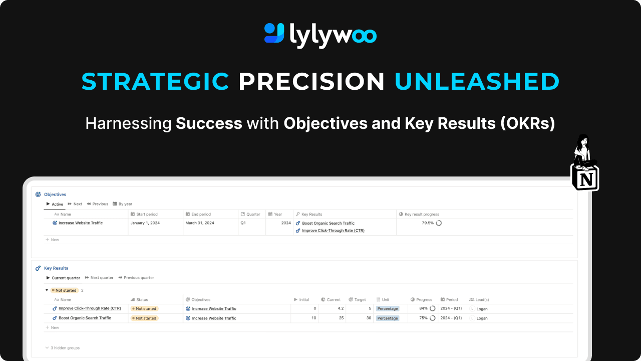 Notion Template Business Objectives and Key Results - image 3