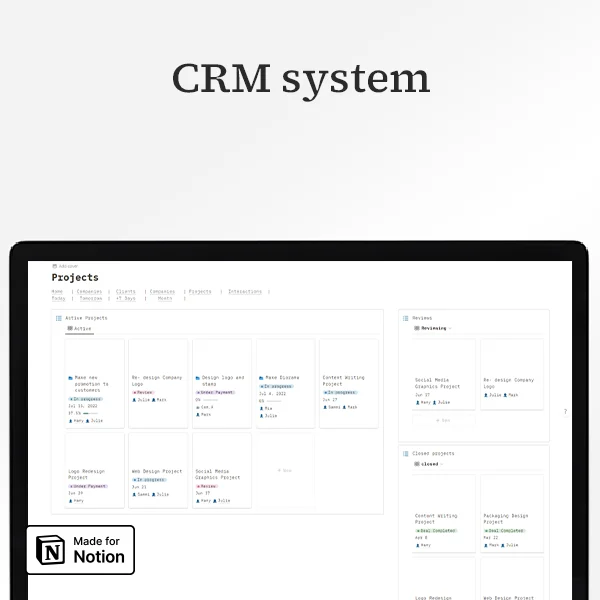 CRM System