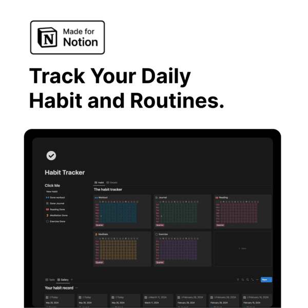 Modern Habit Tracker