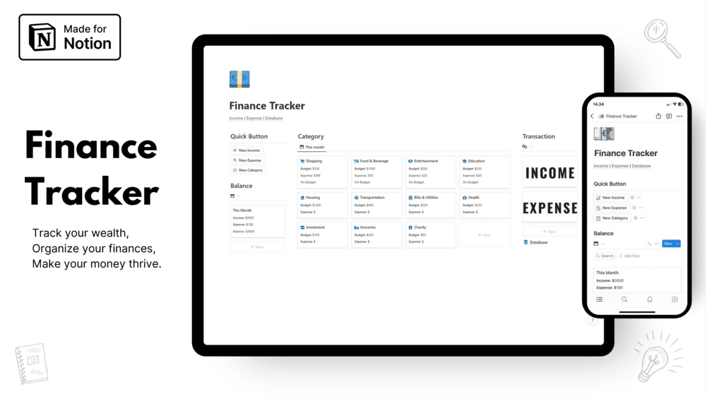 Finance Tracker — GumCircles - image 1