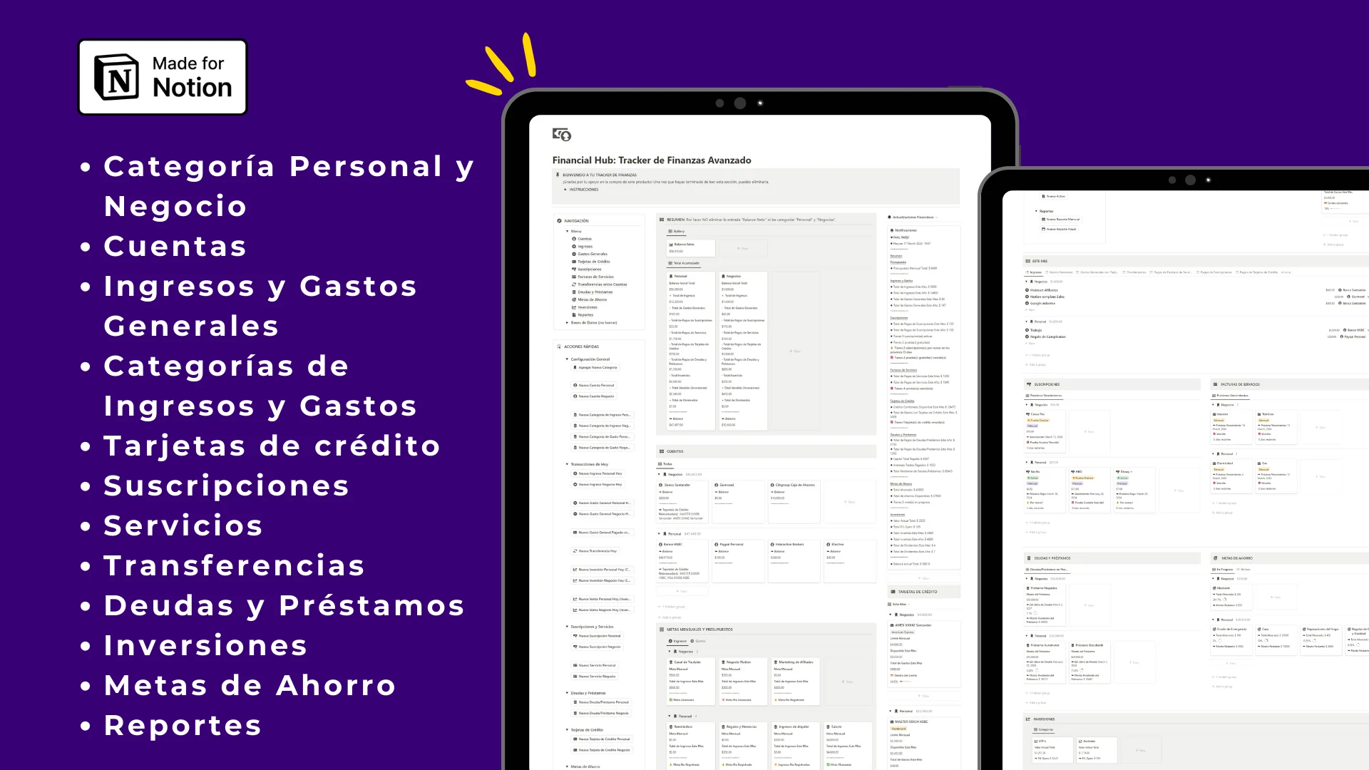 Financial Hub: Tracker de Finanzas Avanzado