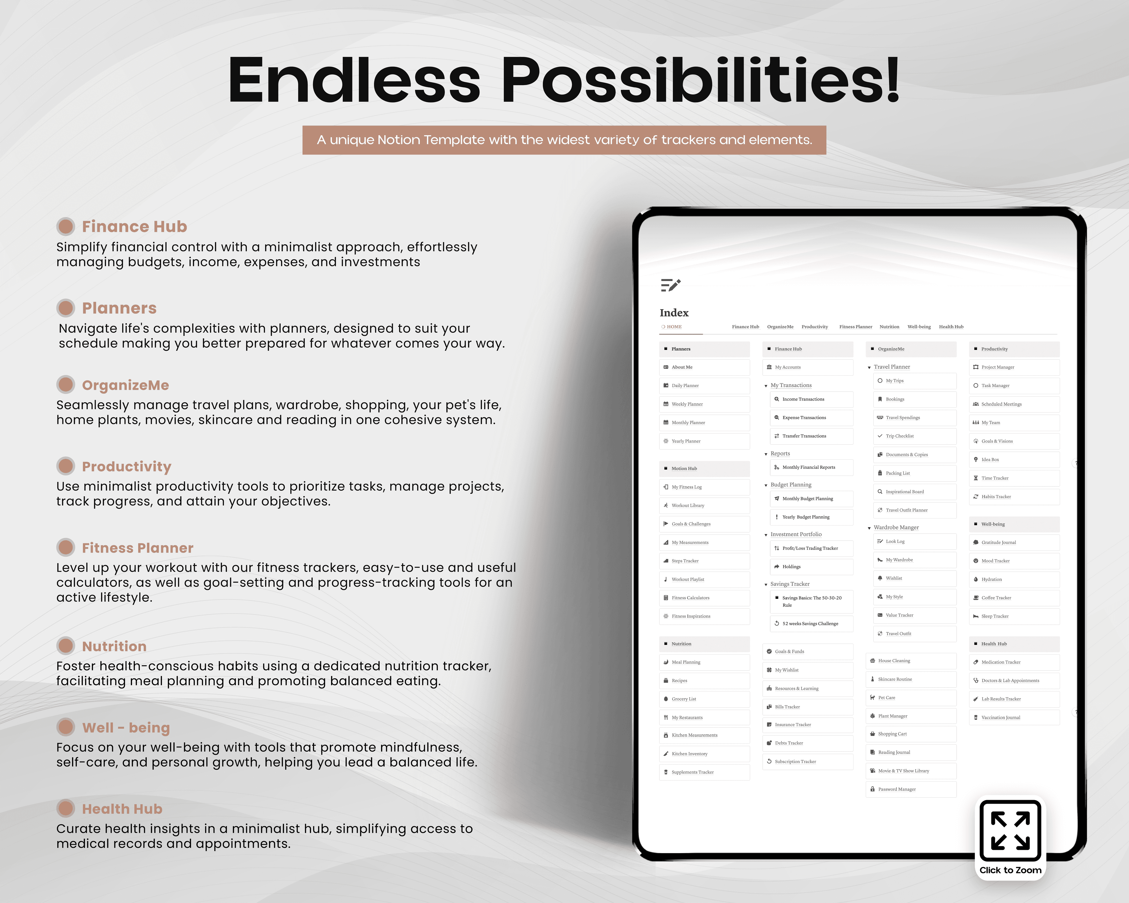 Ultimate Life Planner Notion Template - image 2