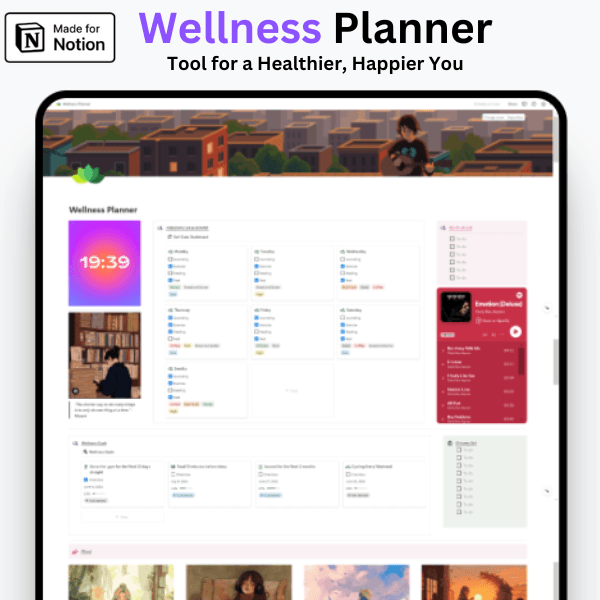 Aesthetic Wellness Planner