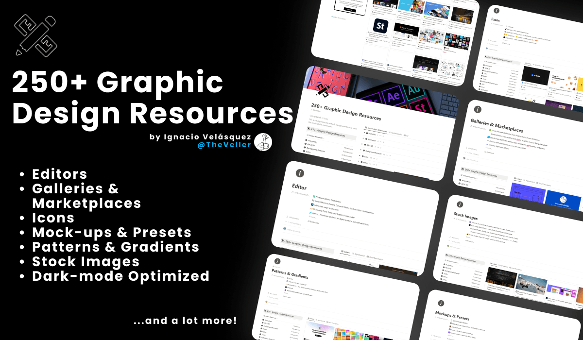 250+ Graphic Design Resources - image 1