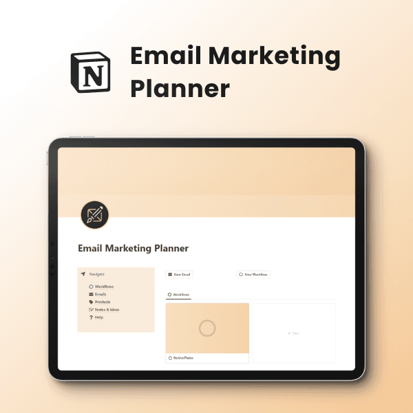 Email Marketing Planner