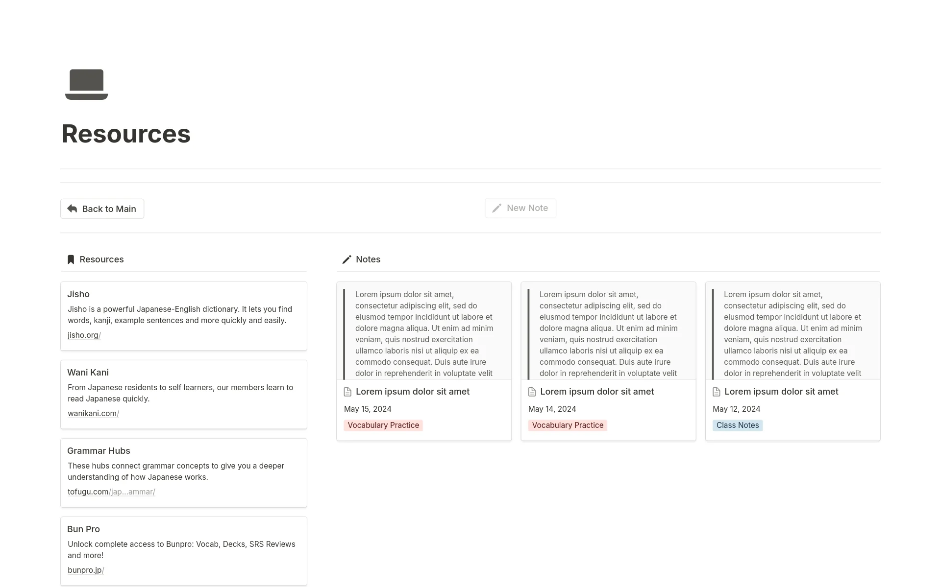 Japanese Learning Tracker - image 3