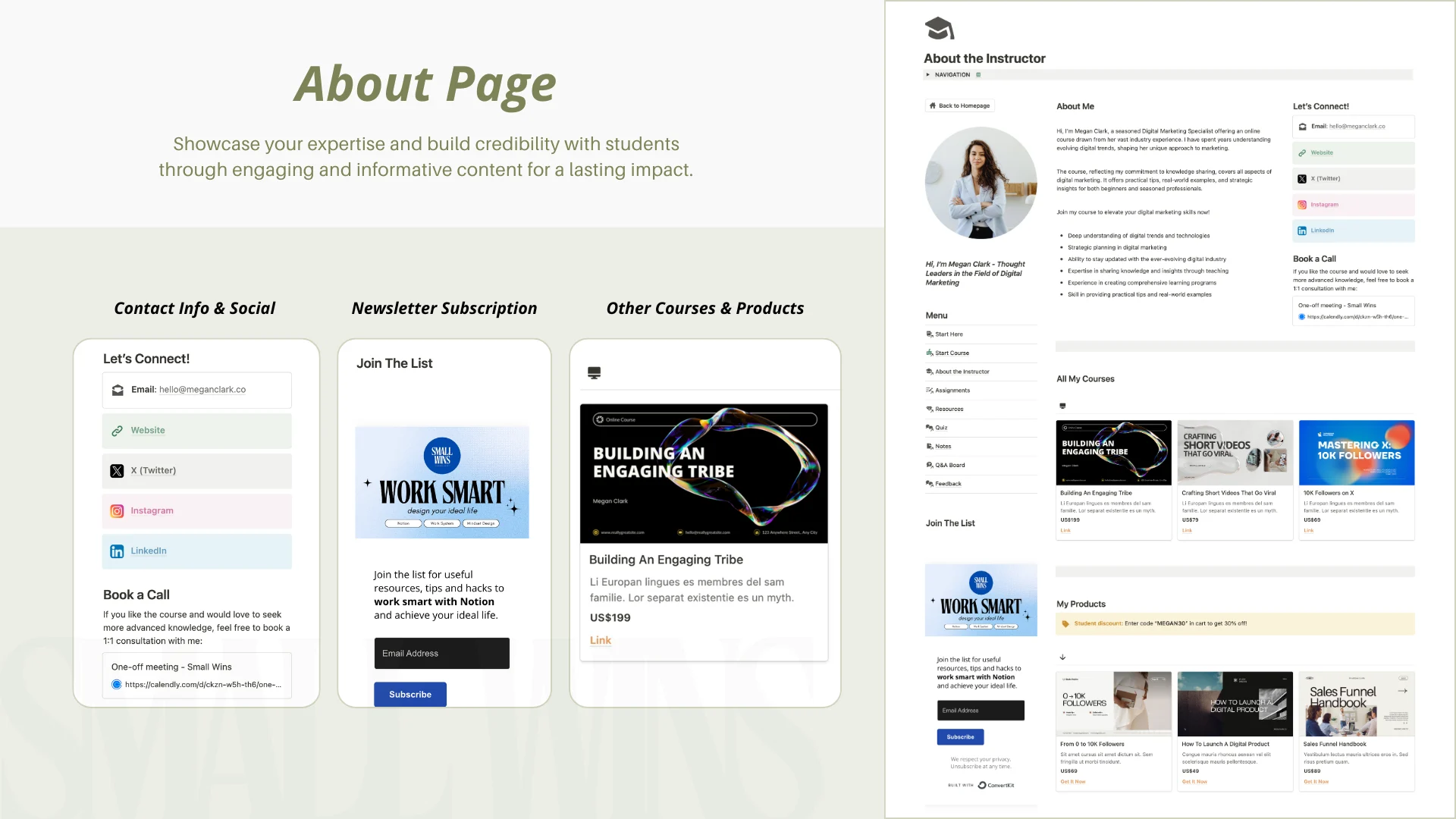 Course Ace - Online Course Notion Template - image 5