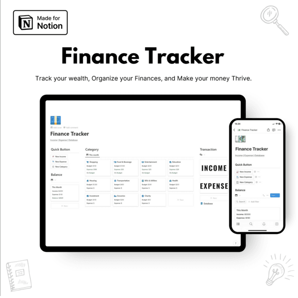 Finance Tracker — GumCircles