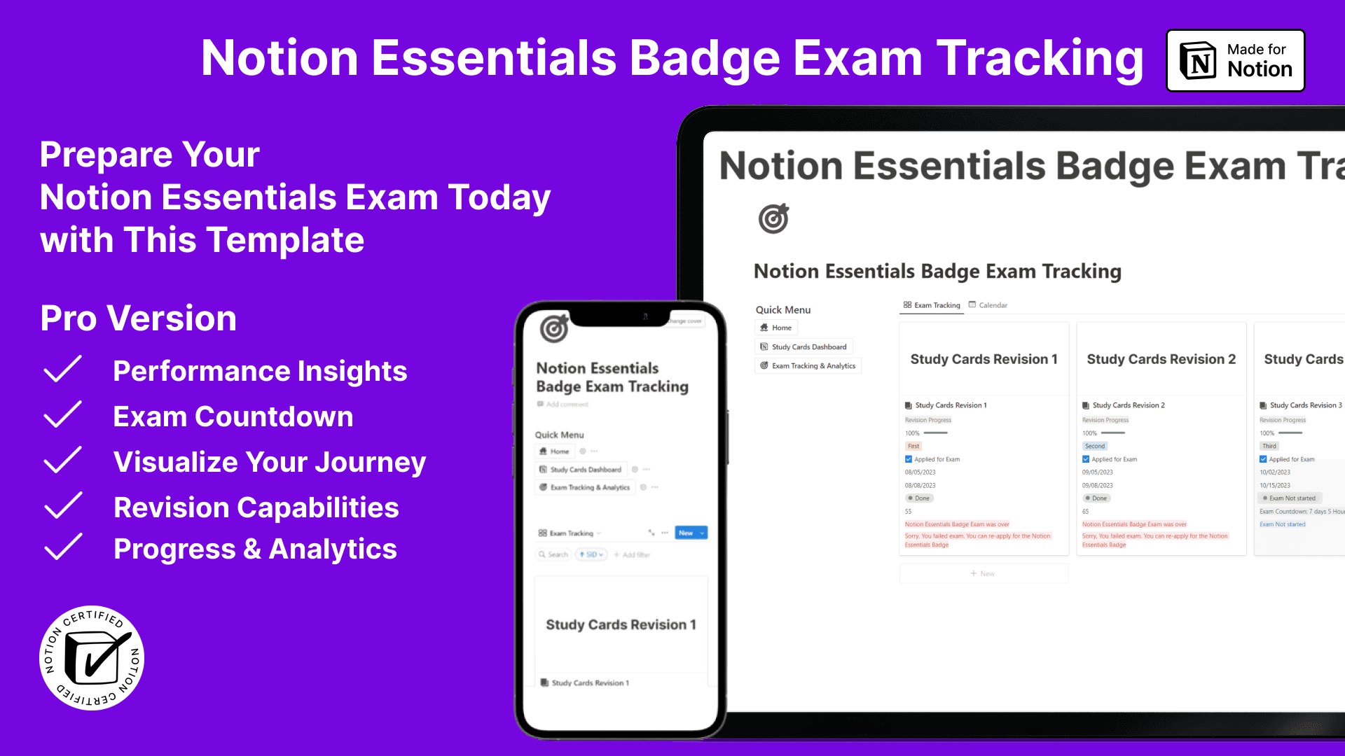Notion Essentials Badge Study Cards Pro - image 2
