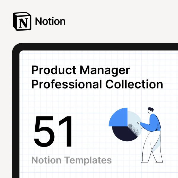 Product Manager Professional Collection – 51 Notion Templates