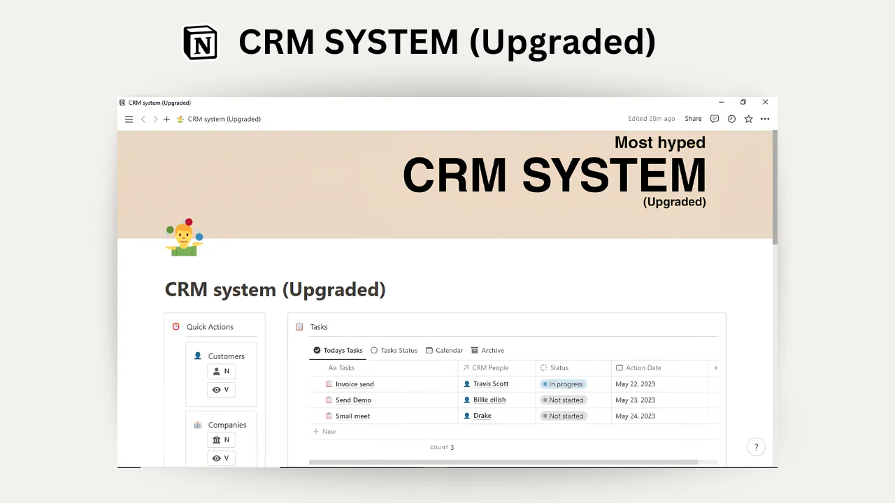 CRM System (Upgraded) - image 1
