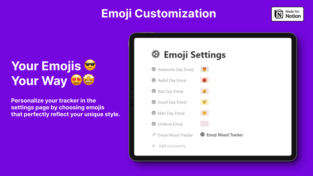 Mood Master Hub Notion Template - image 6