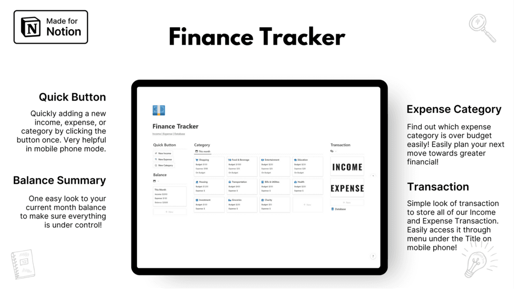 Finance Tracker — GumCircles - image 2