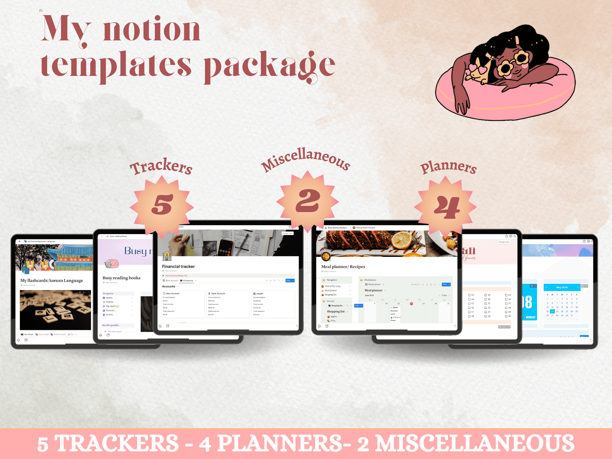My notion templates package